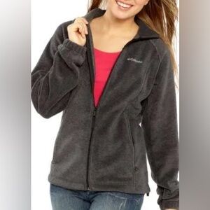 Columbia Women's Charcoal Fleece Hoodie